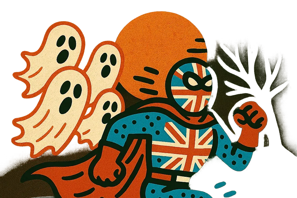 Spooky Halloween English lesson image